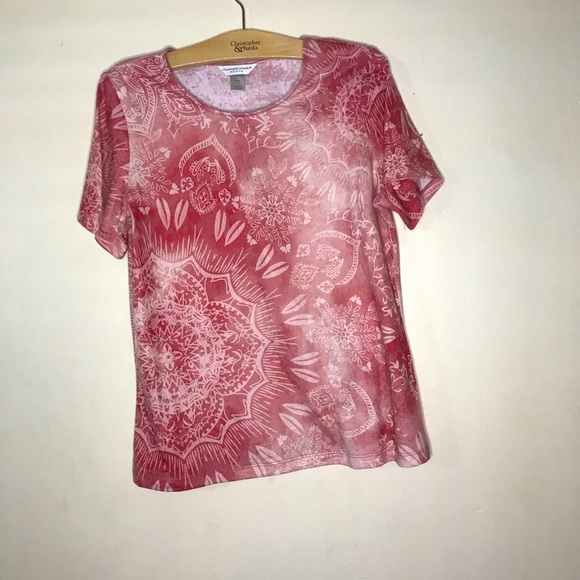 Christopher & Banks Medallion Burnout Tee - Picture 15 of 16